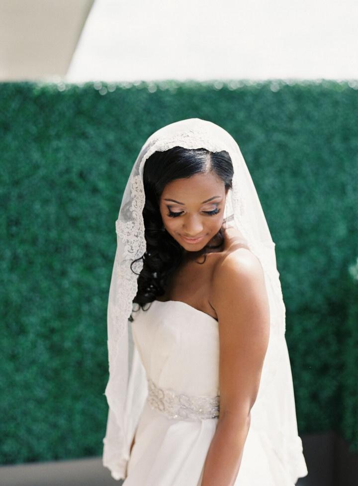 Wedding dress hot sale veil types