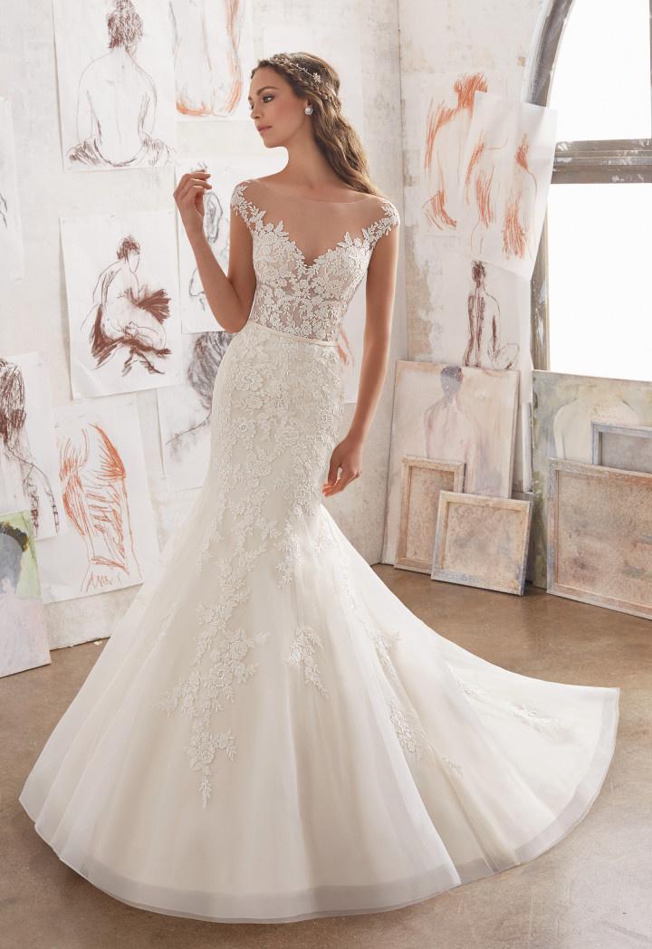 wedding dress morilee