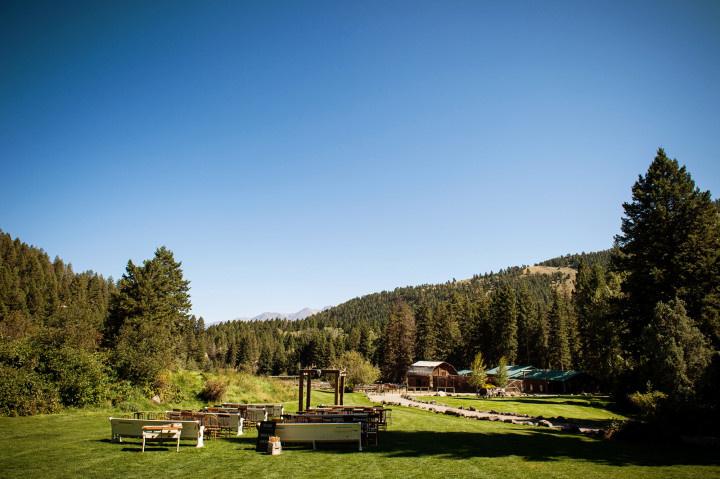Mountain Sky Guest Ranch Montana wedding venue