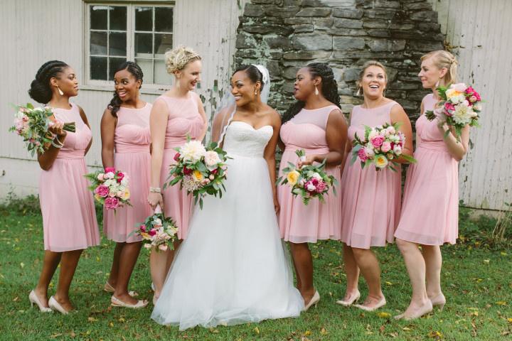 Grey bird clearance bridesmaid dresses