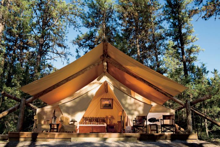 The Resort at Paws Up Montana wedding venue