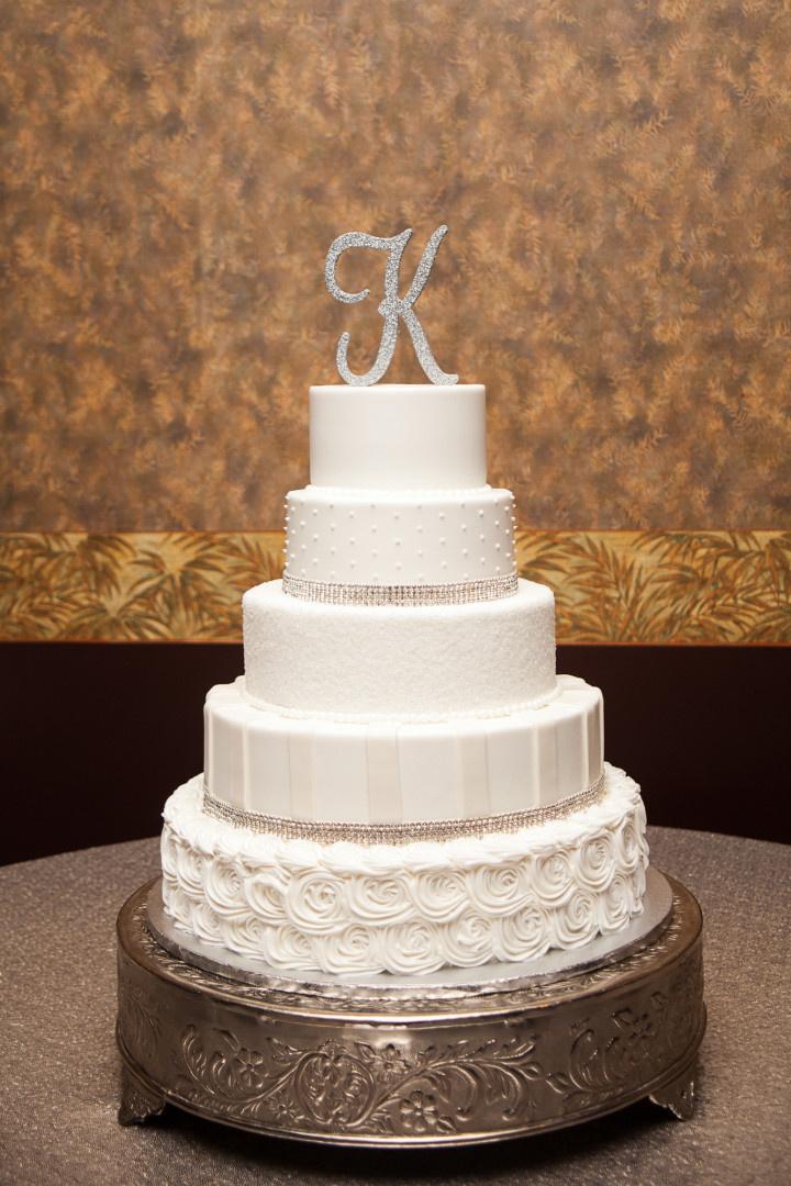 Monogram Cake Top Letters