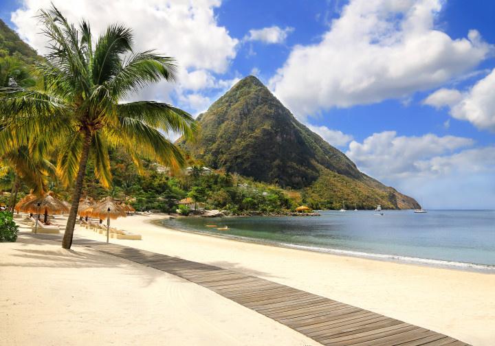 st. lucia beach