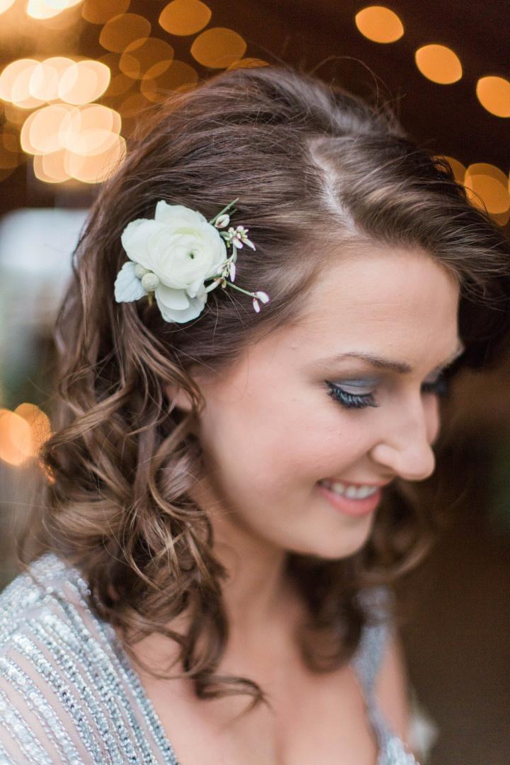 bridesmaid hairstyle 