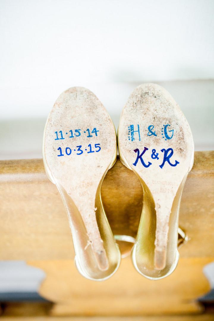10 Something Blue Bridal Shoes - My Hotel Wedding