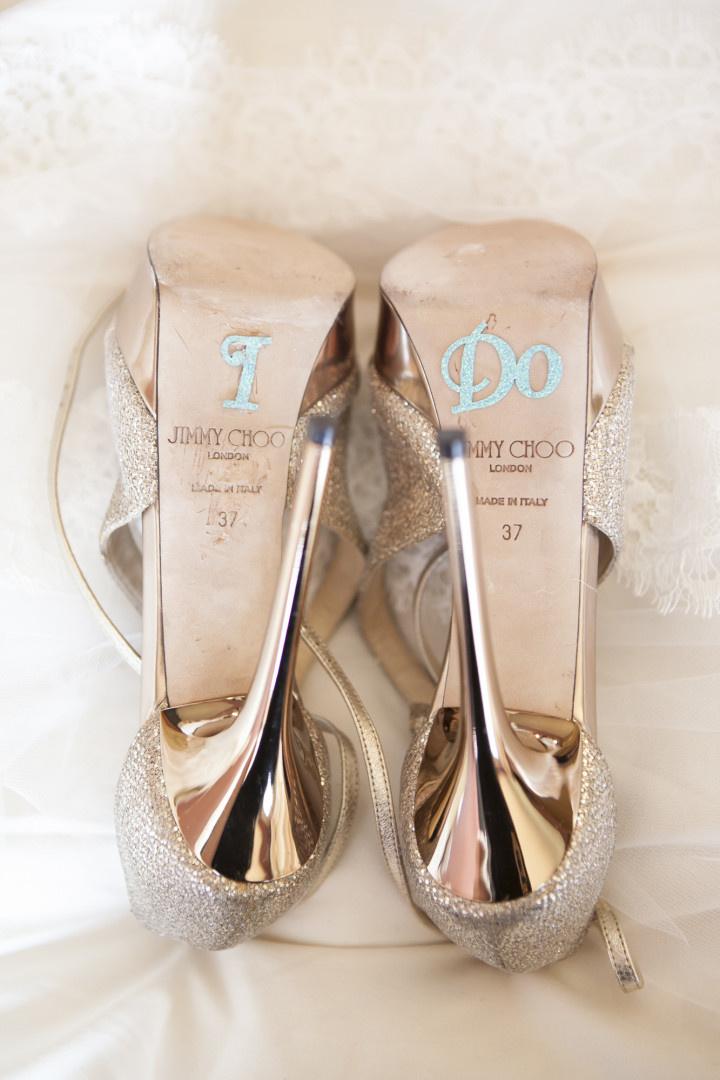 Personalized store wedding shoes