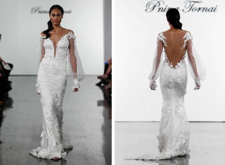 15 Backless Wedding Dresses for the Bride Who Dares to Bare