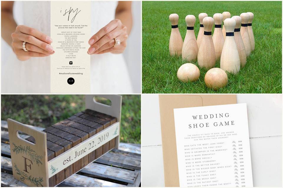 wedding lawn games