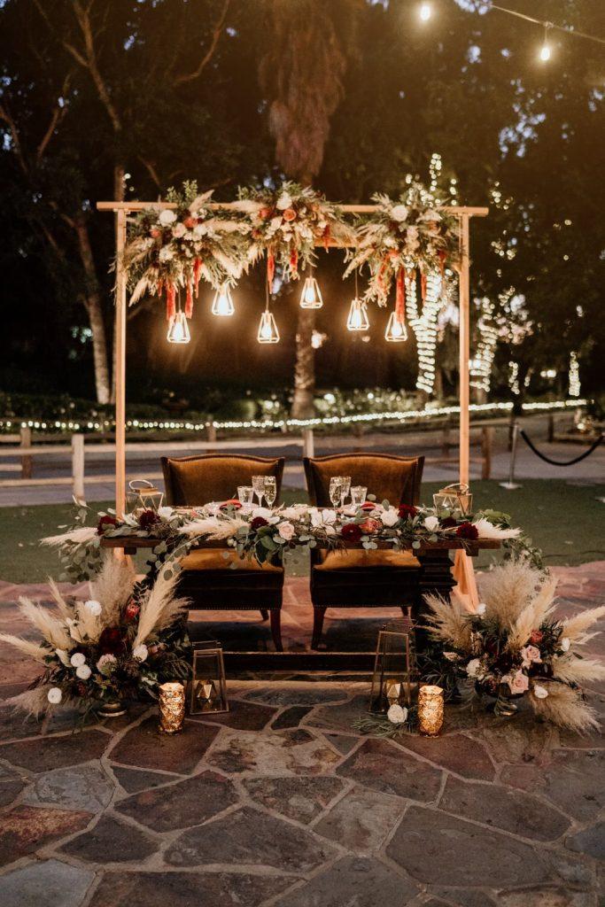 christmas wedding table decoration ideas