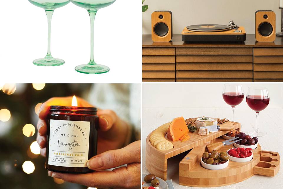 33 Holiday Gifts for Newlyweds That Are Thoughtful & Unique