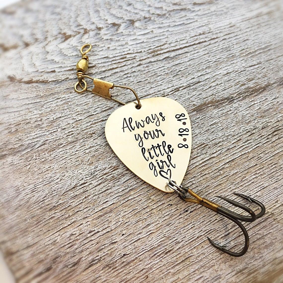 Father in Law Jewelry Father's Day Gift Fishing Lure Father of the