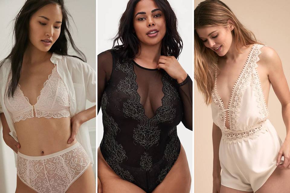 32 Pretty Wedding Night Lingerie Looks & Where To Buy Them