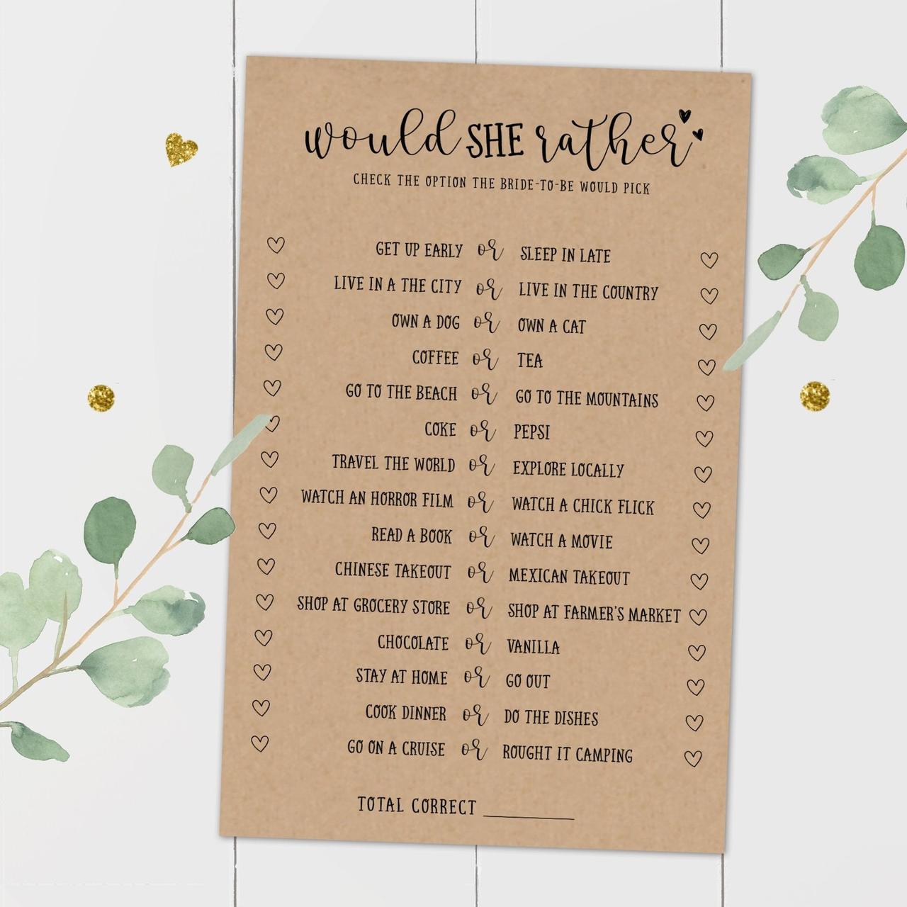 Fun Bridal Shower Party Games   - Wedding World @