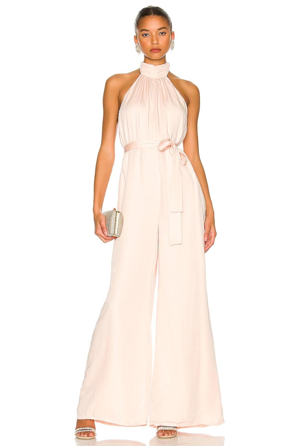 Rose gold hotsell jumpsuit for wedding