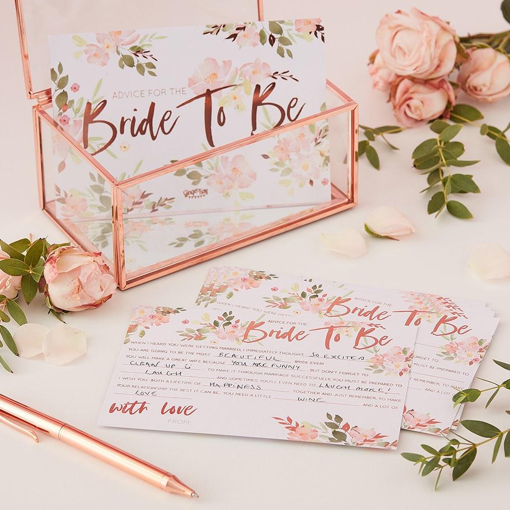 Blush and Gold Bridal Shower: A must see bridal shower!