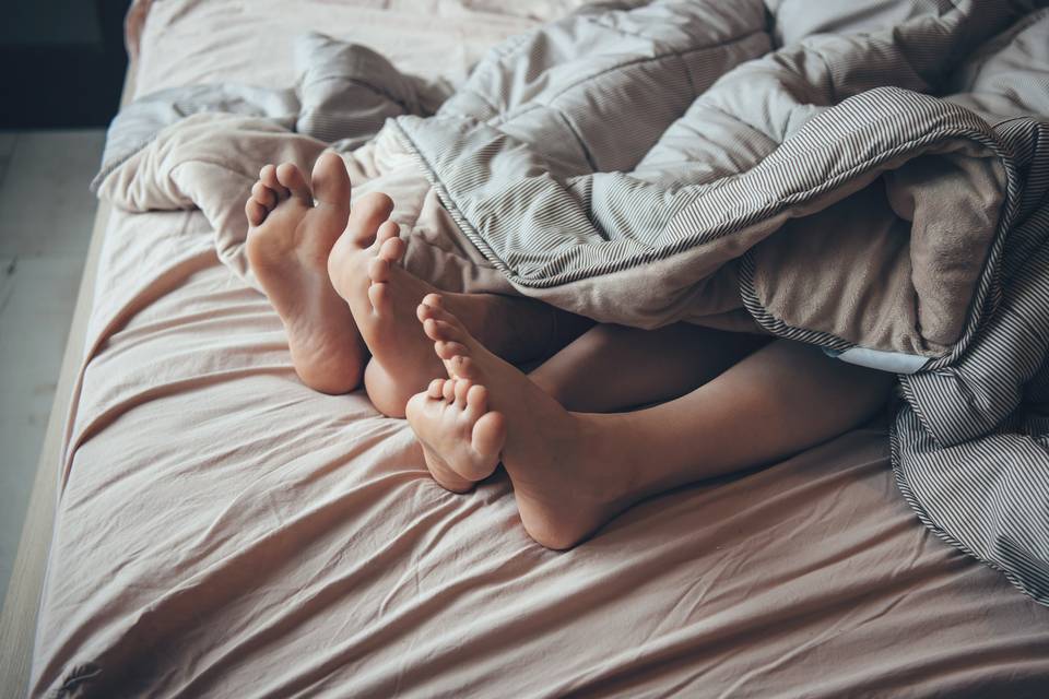 couple in bed