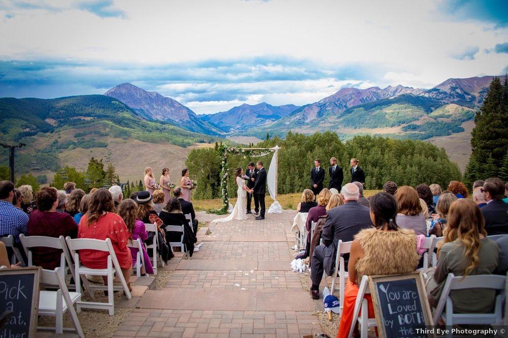 crested butte wedding ceremony