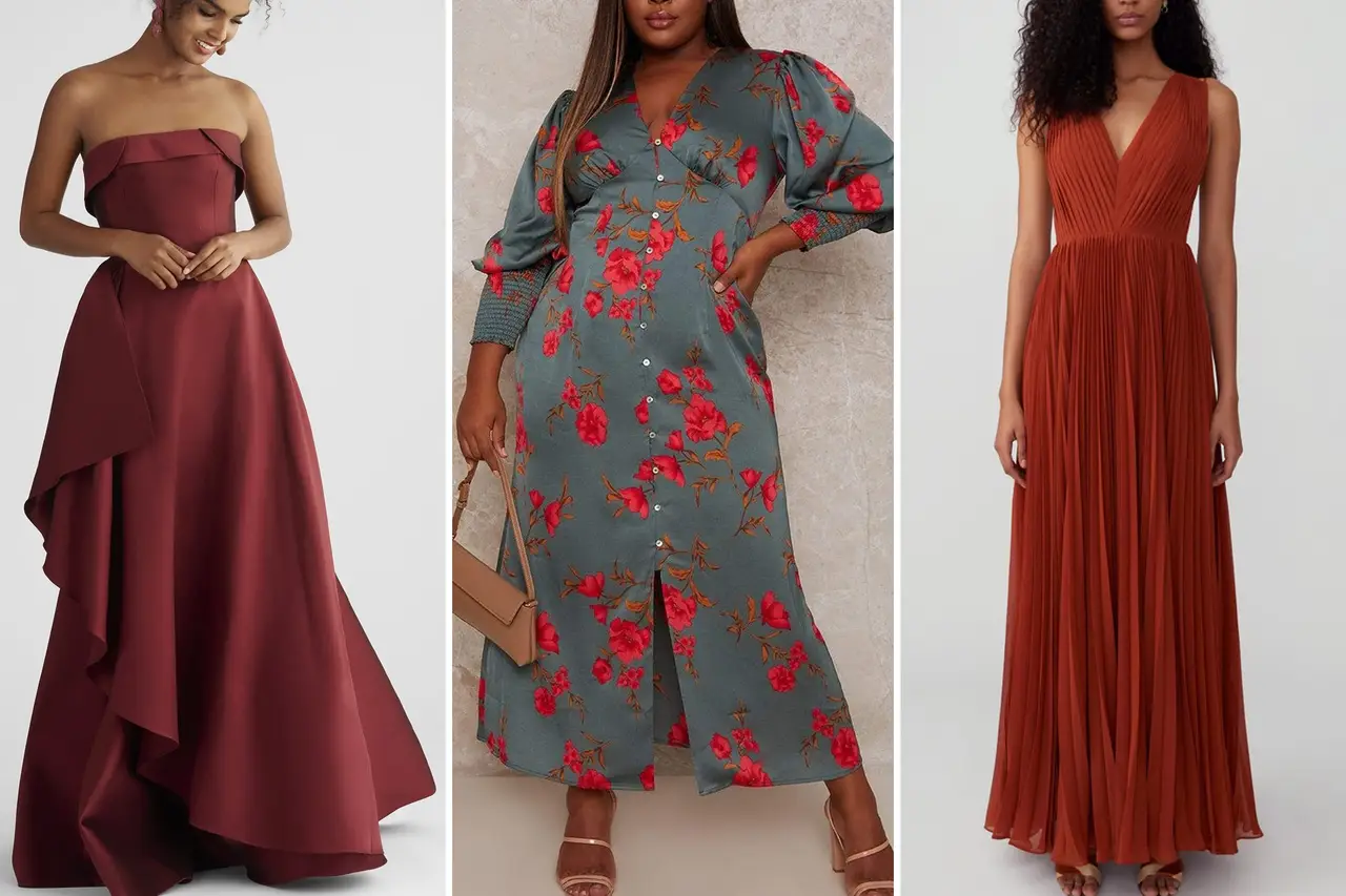 Fall Wedding Guest Dresses ☀ Outfits ...