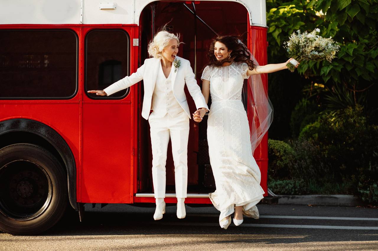 Wedding Dress Bus