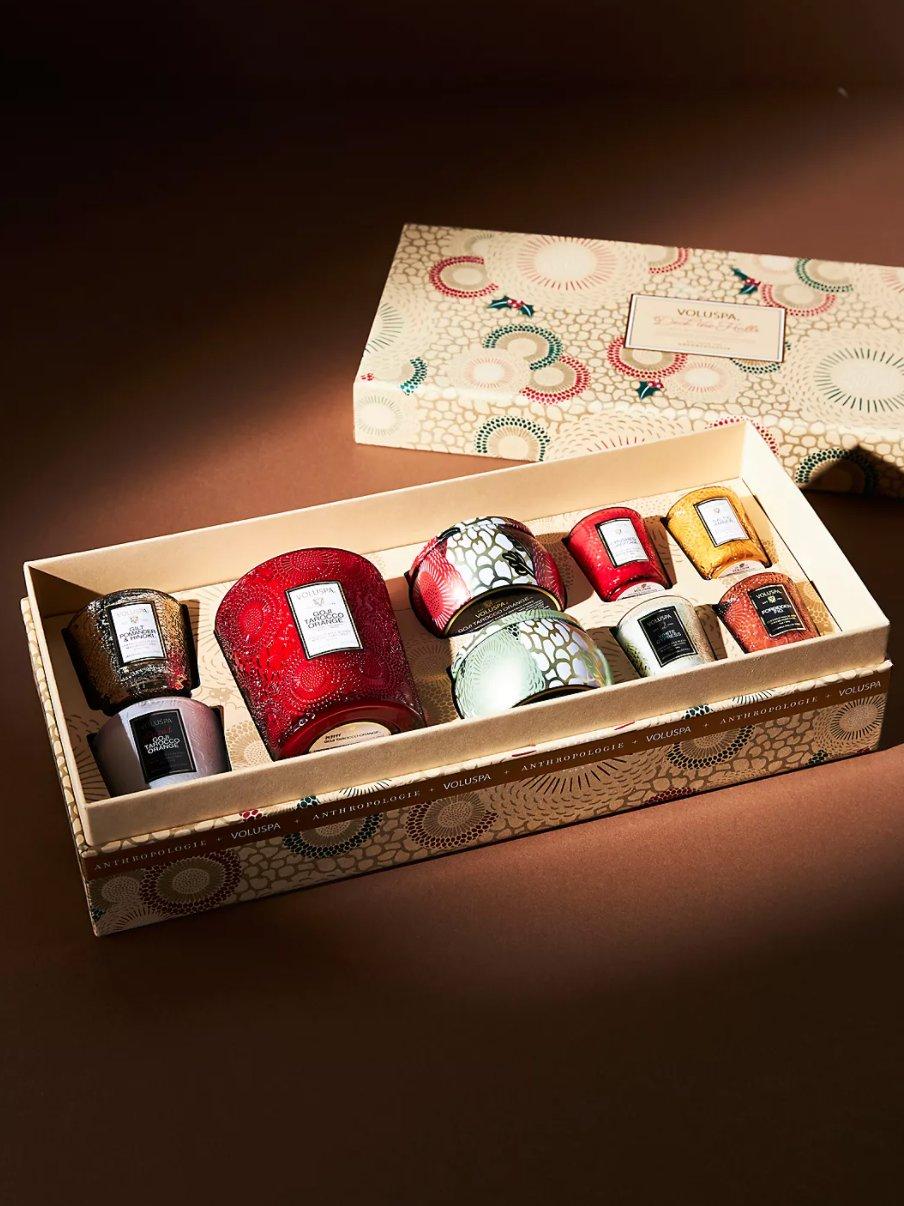 christmas gift for engaged couple candle set