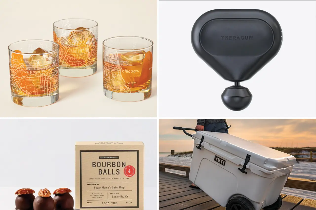 Co-Branded Campfire-Ready Whiskey Kits : Bulleit x YETI Holiday Gift Pack