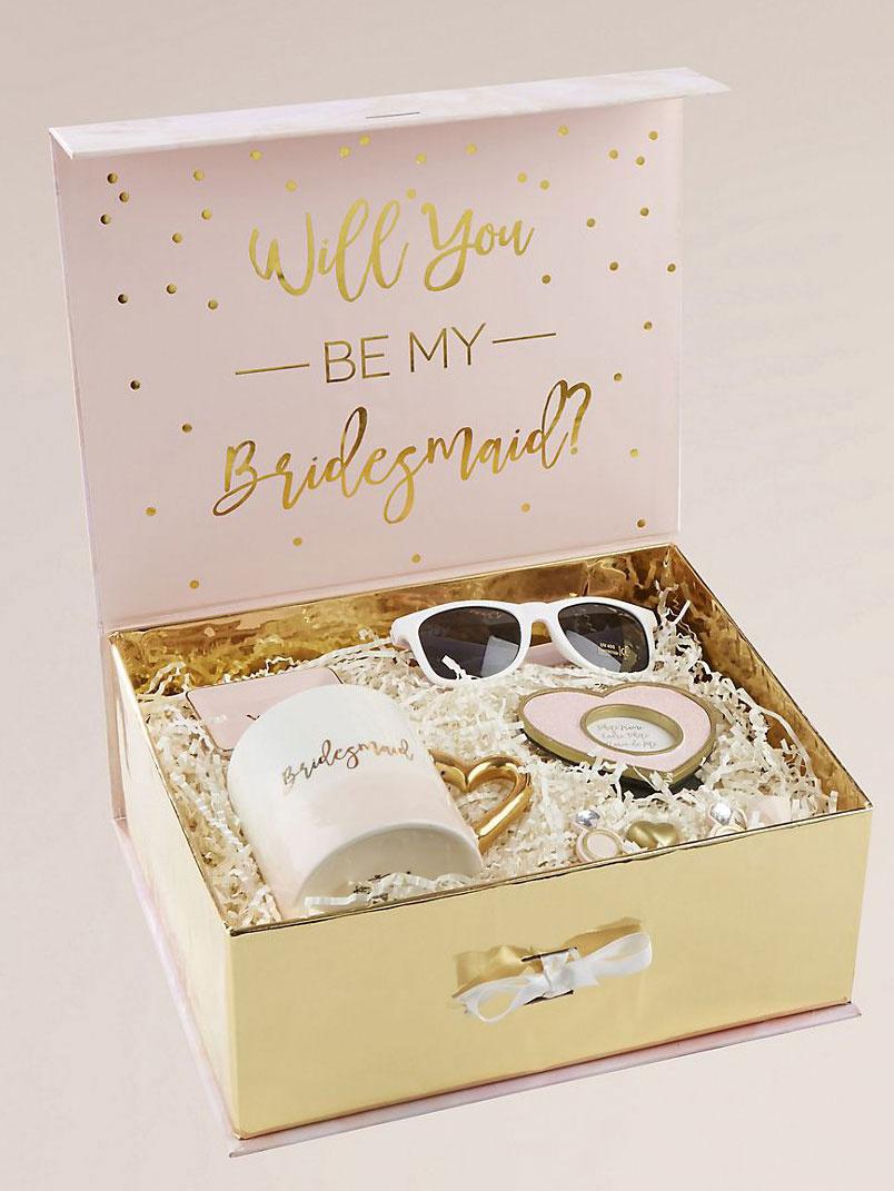 Will you be my bridesmaid proposal box Ring holder Wooden bridesmaid box Custom Small Jewelry box Personalized Purple Wedding Ring Box
