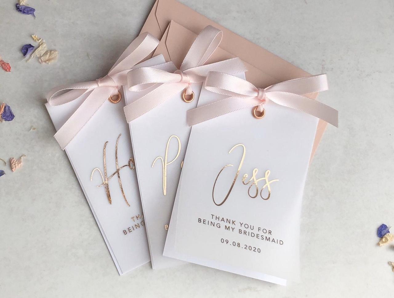 Day of hot sale gifts for bridesmaids