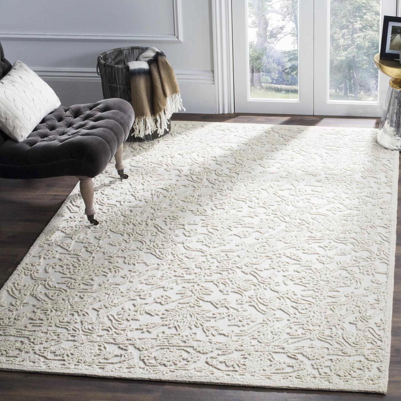 lace area rug for 13th year wedding anniversary gift