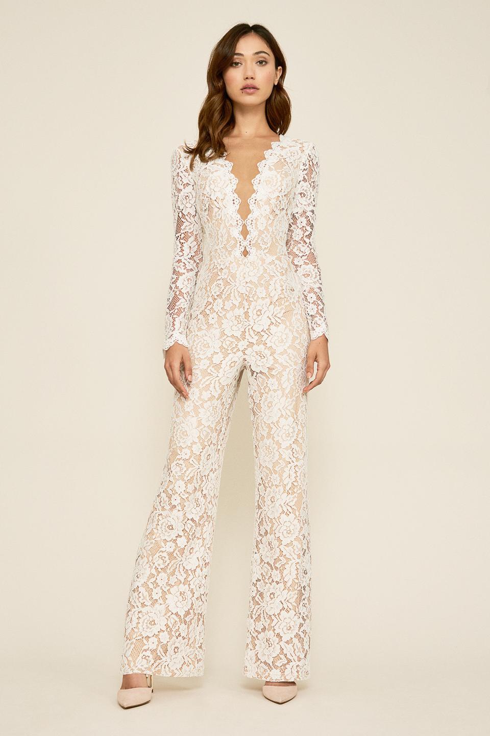 33 White Bridal Jumpsuits for Weddings, Elopements & Minimonies — free download