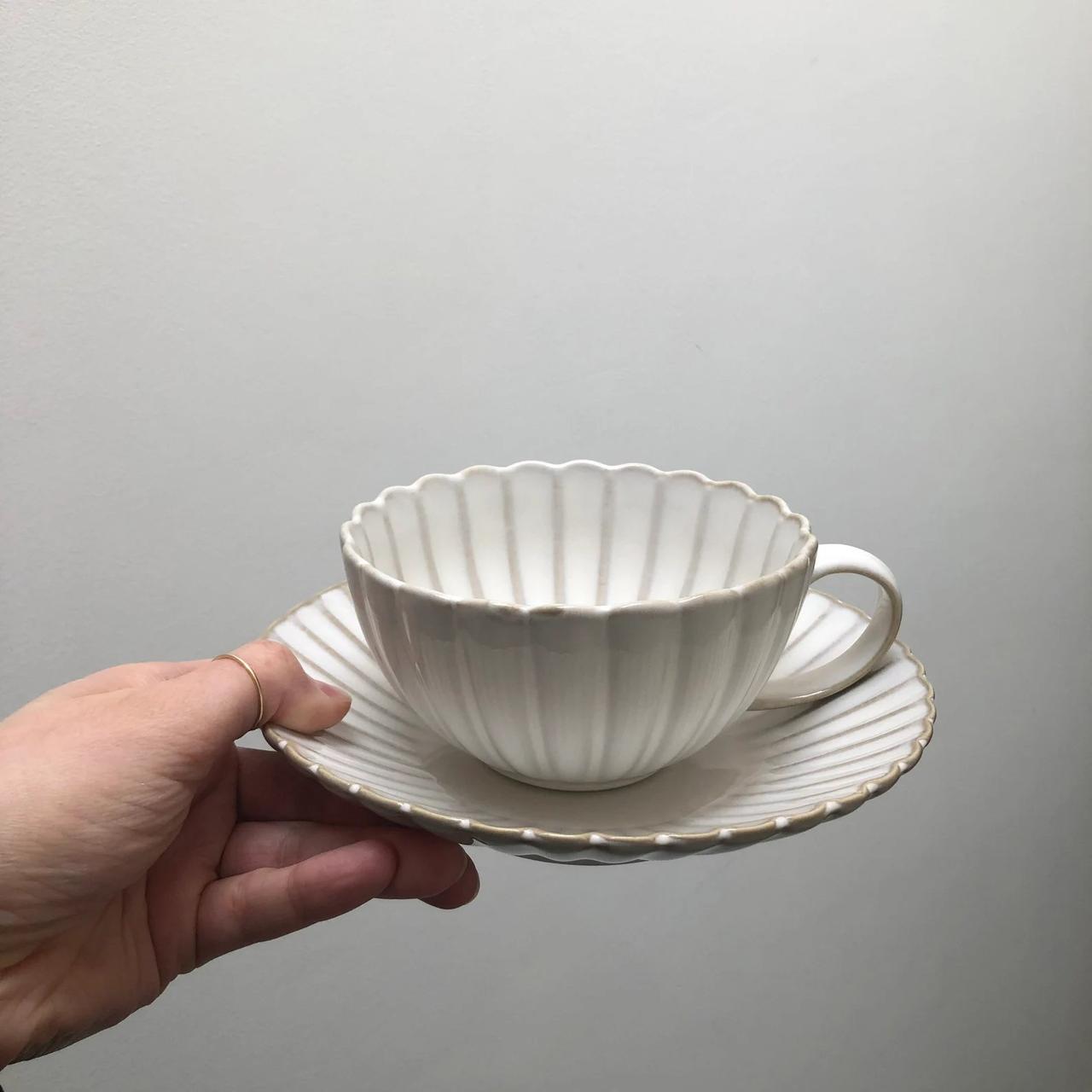 etsy chrysanthemum flower cup for 13th year wedding anniversary gift