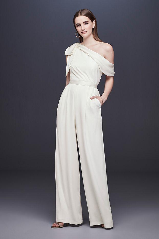 33 White Bridal Jumpsuits for Weddings, Elopements & Minimonies