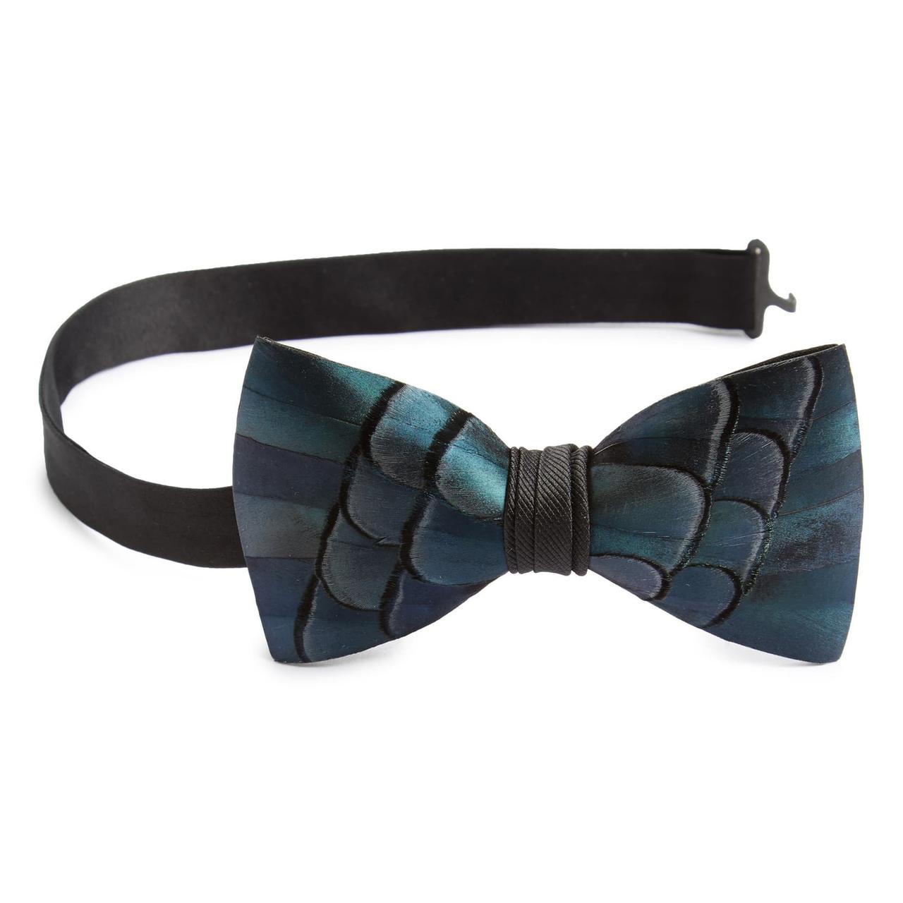 Original Feather Bow Tie by Brackish – Well Read Department Store