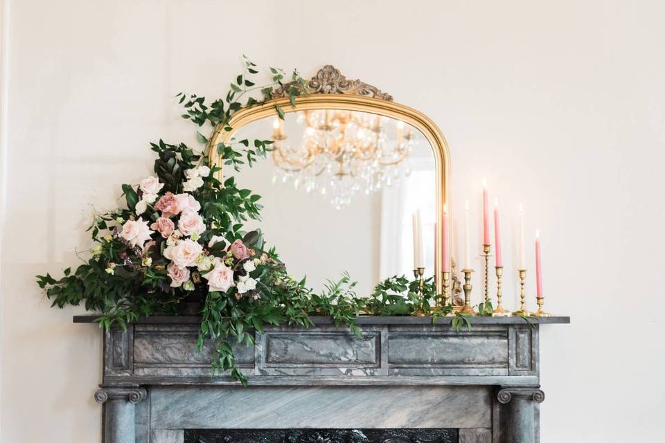 21 Wedding Fireplace Decor Ideas to Transform Any Mantel