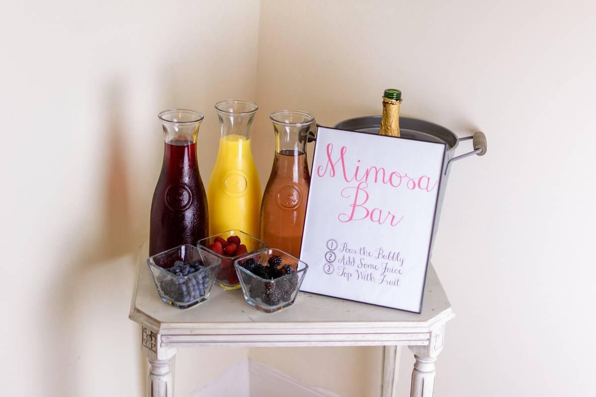 Bridal Shower Mimosa Bar Ideas: 25 Fun Options