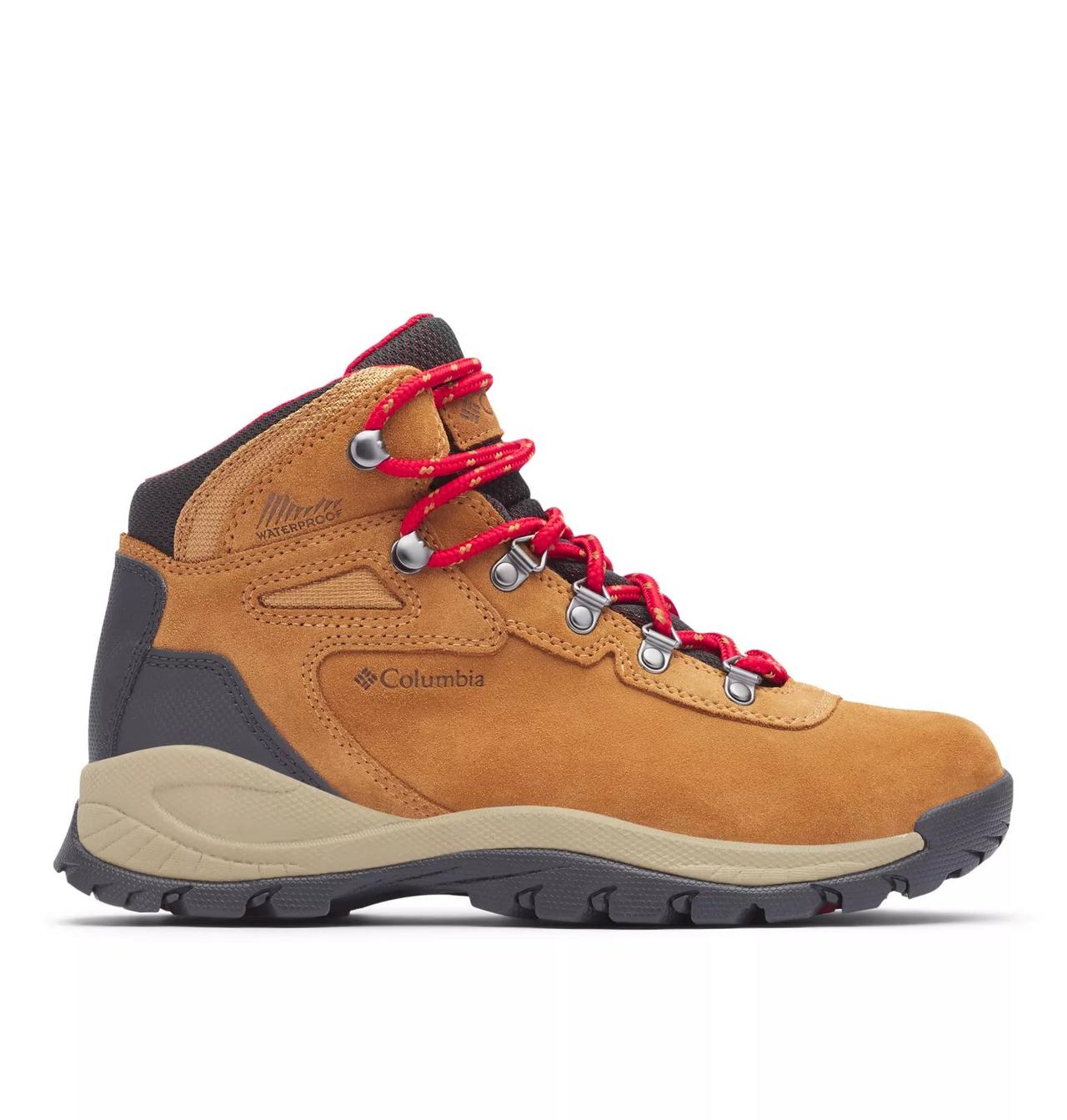 Lace up waterproof leather boots
