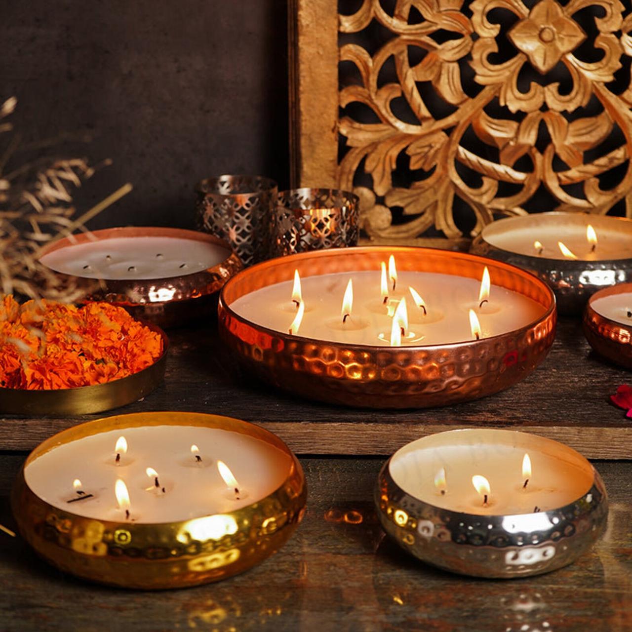 copper candle