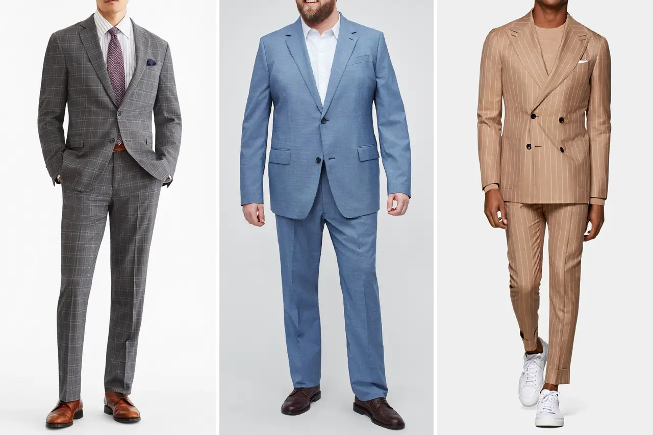 Men Dress, Beige Suits, Wedding Suits, Grooms Wear Suit, 2 Piece