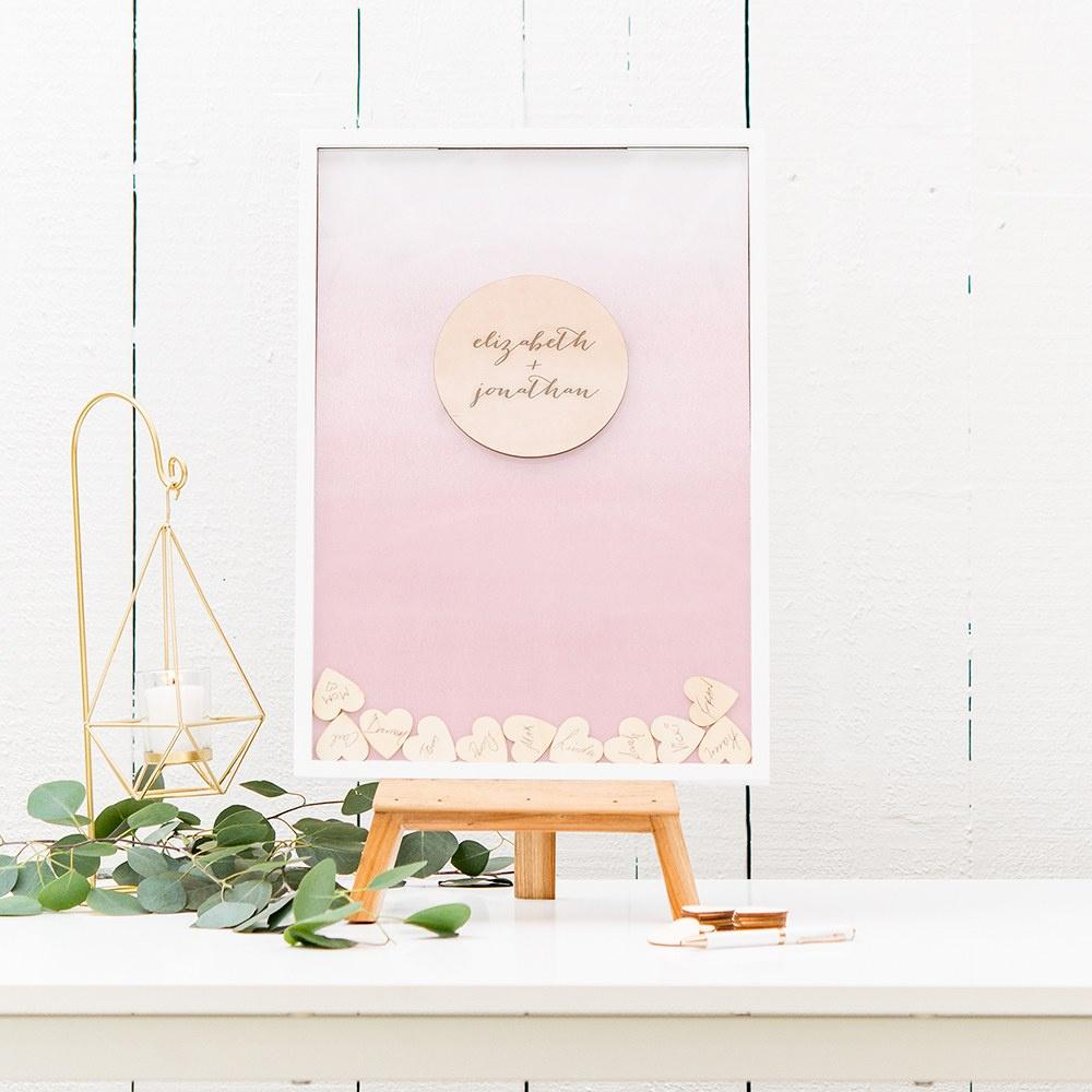 Tree Drop Box Wedding Guest Book Alternative