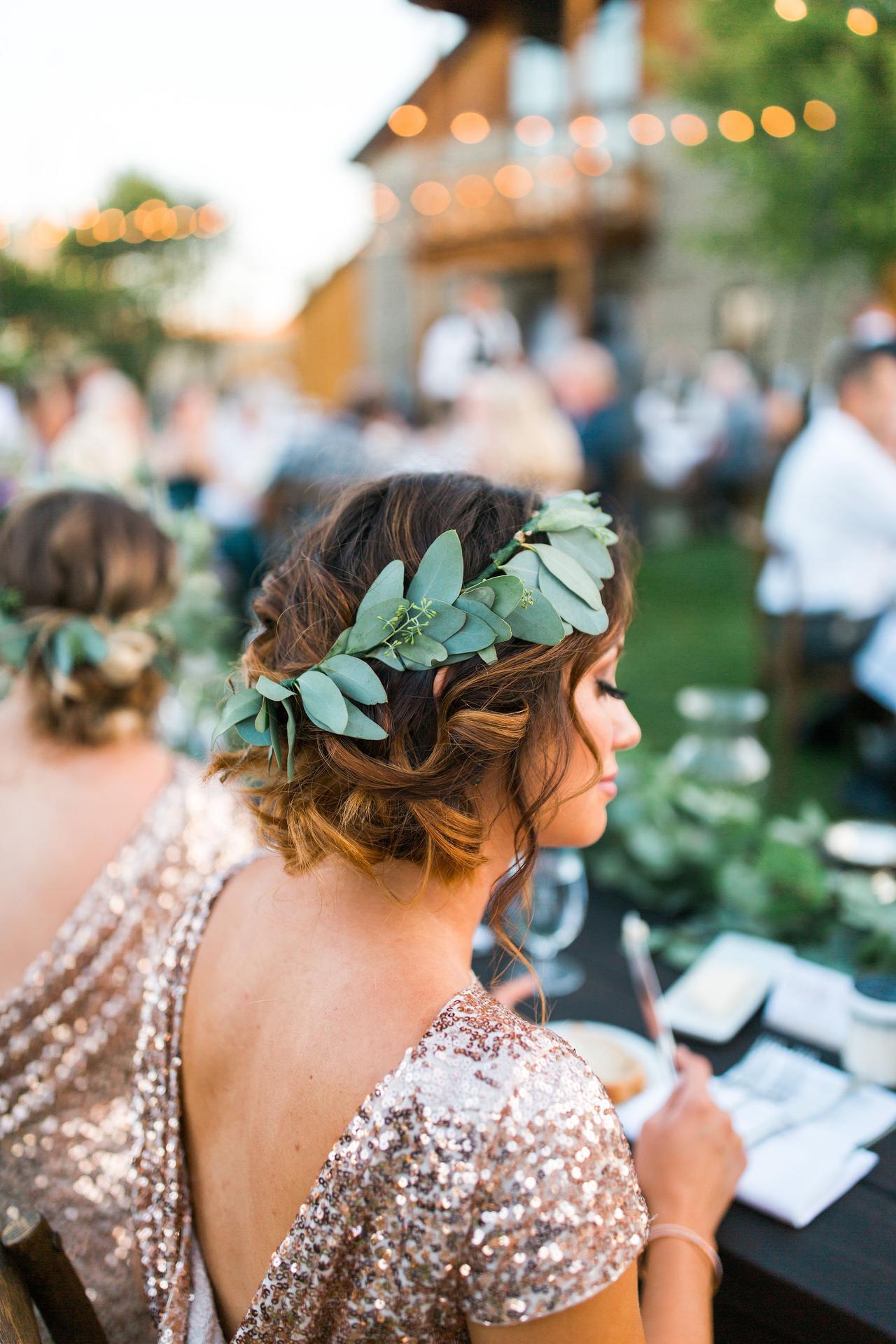 Bridesmaid shop hair dress