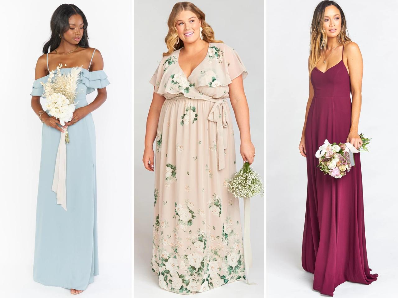 Plus Size Floral Bridesmaid Dresses – Show Me Your Mumu