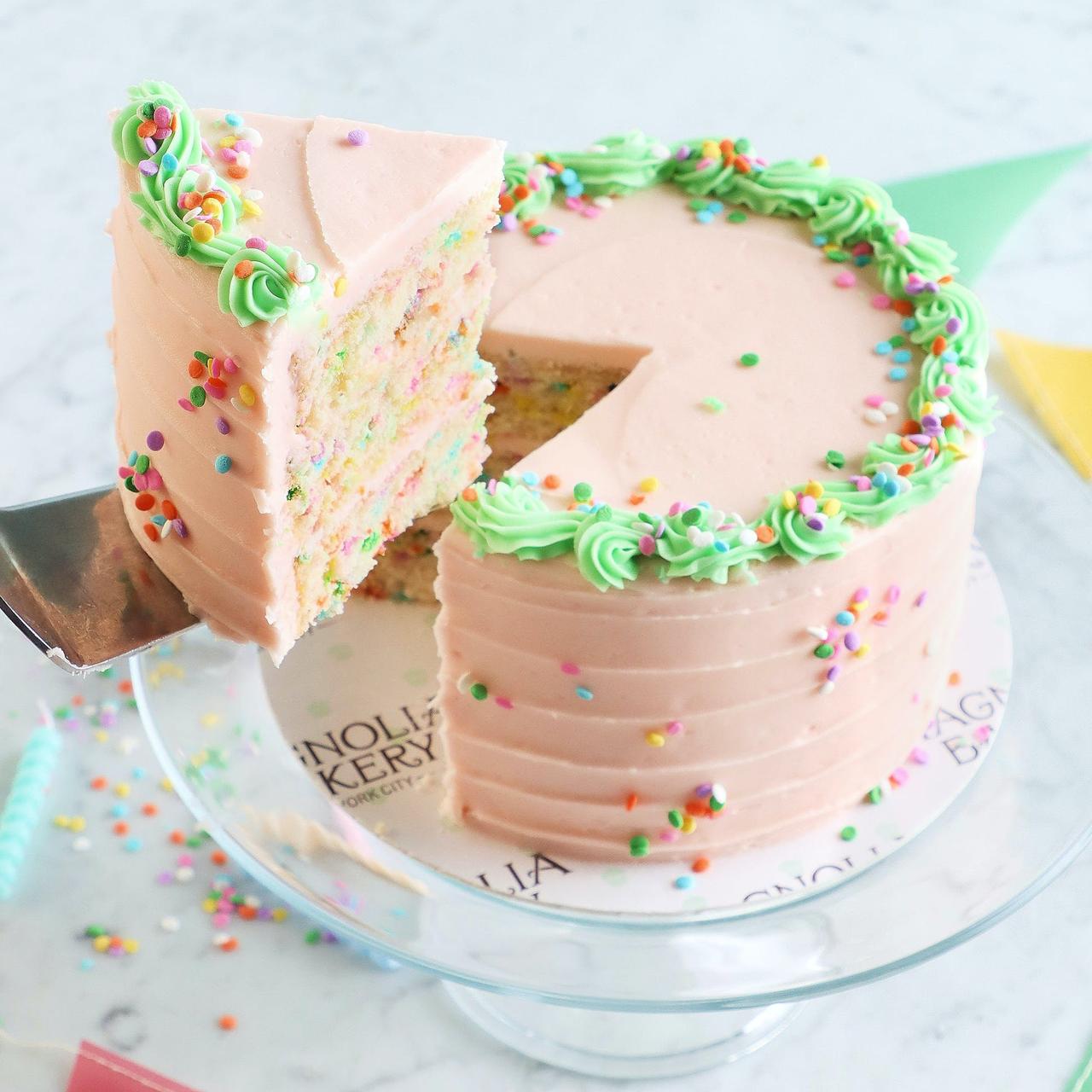 Confetti cake 60th anniversary gift idea