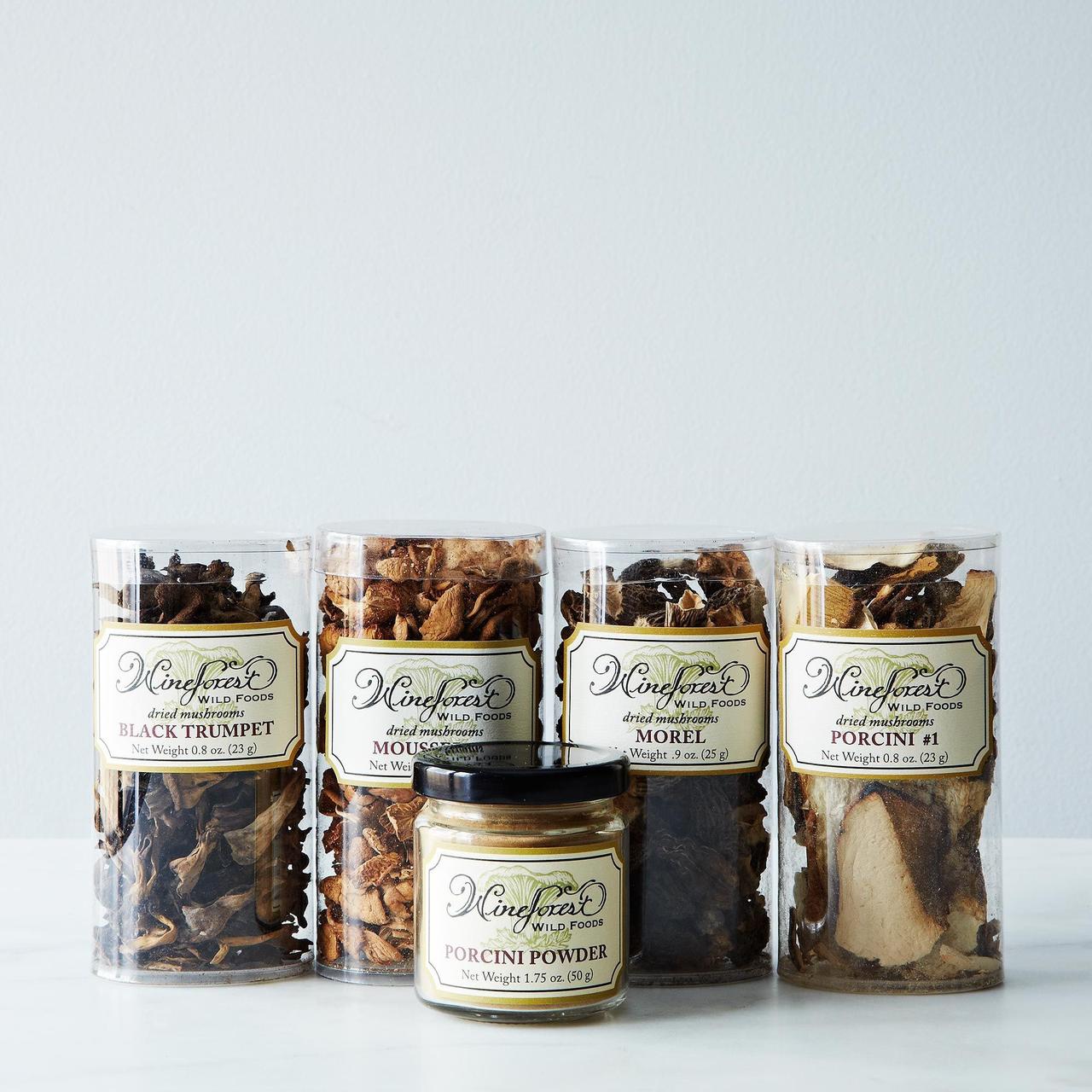 food52 wine forest porcini powder and dried mushrooms collection for food engagement gifts