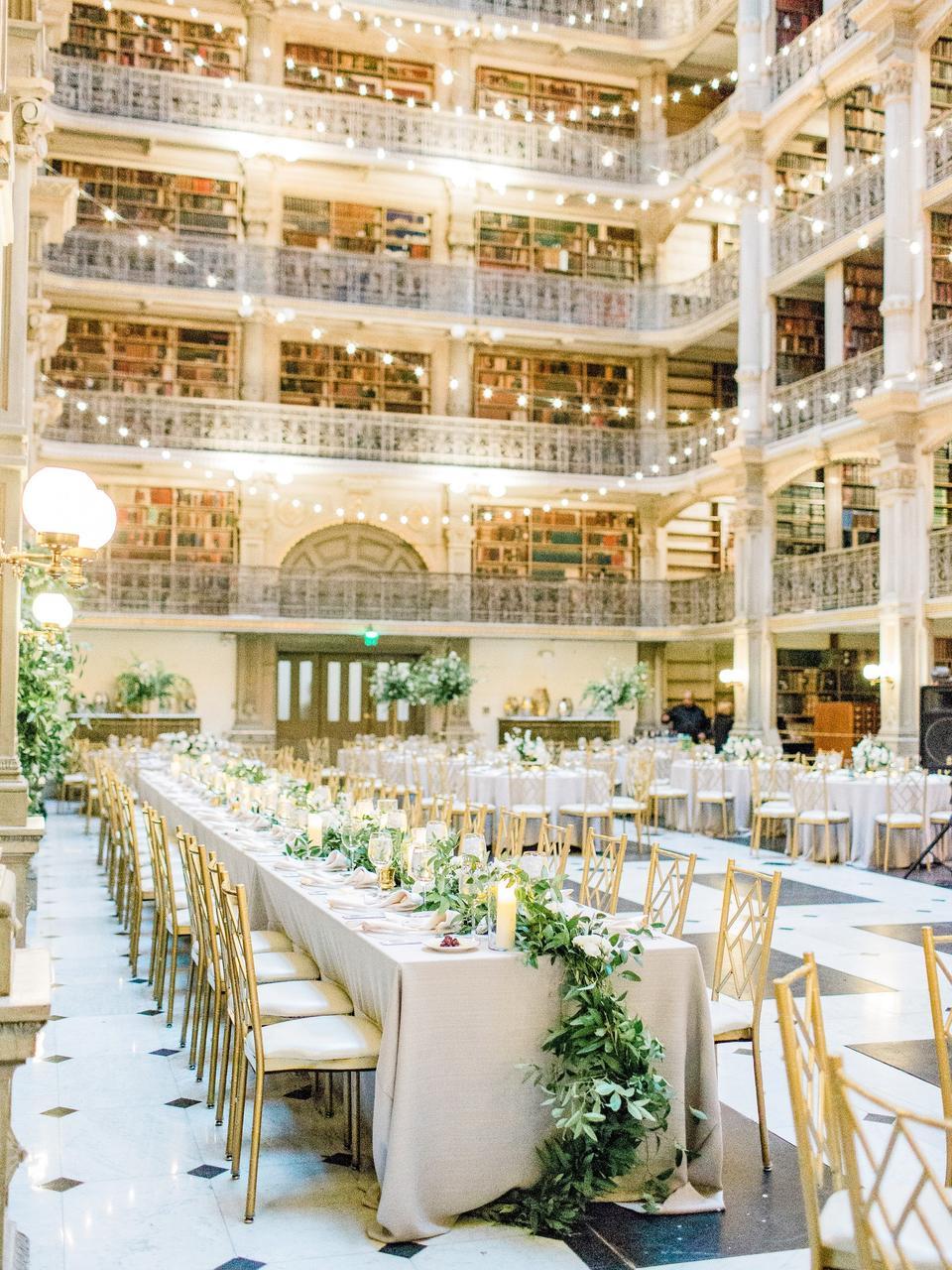 george peabody library historic baltimore wedding venue