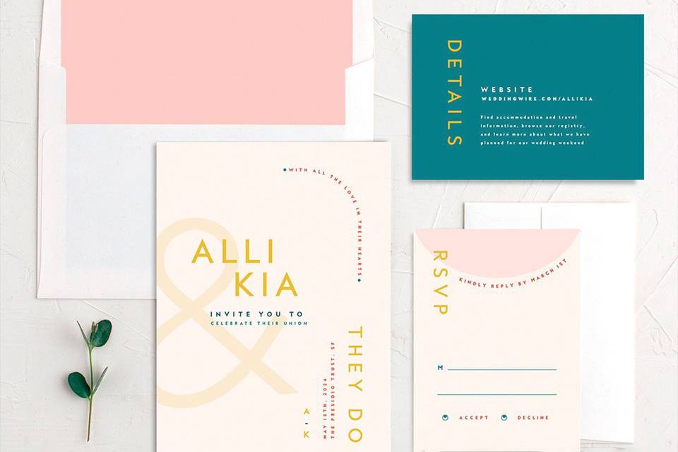 Contemporary invitations shop