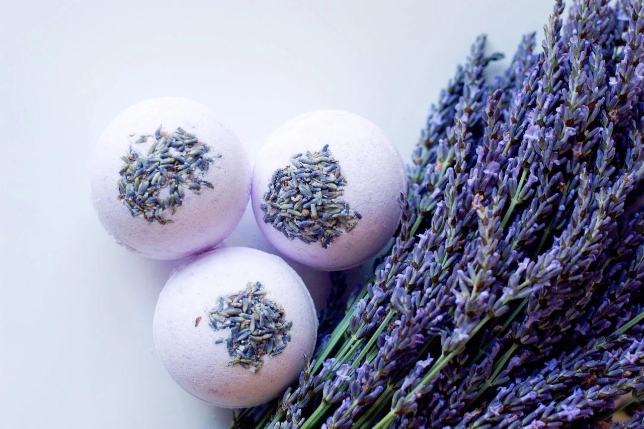 lavender bath bombs