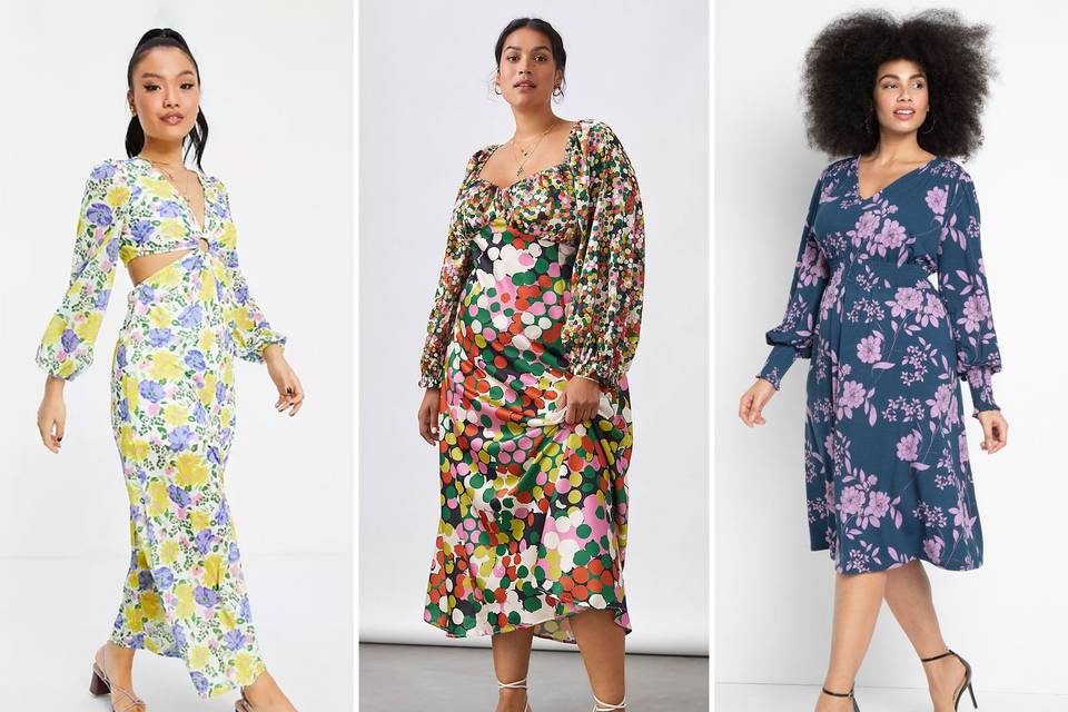 25 Stylish Long-Sleeve Wedding Guest Dresses