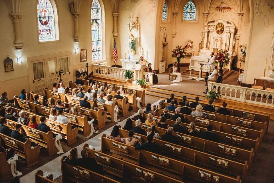 Catholic Church Wedding Ceremony