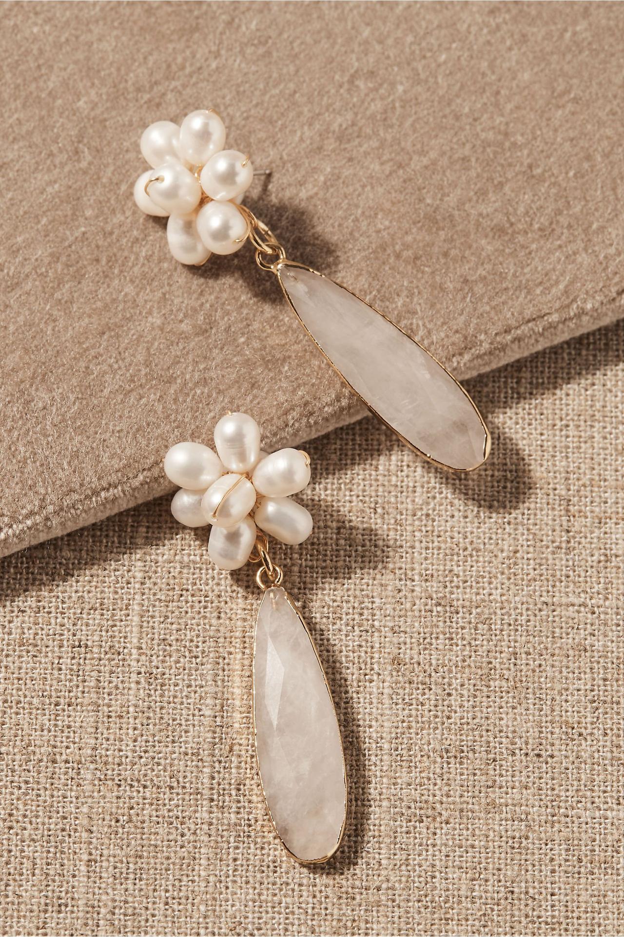 Bridal Pearl Earrings - Etsy