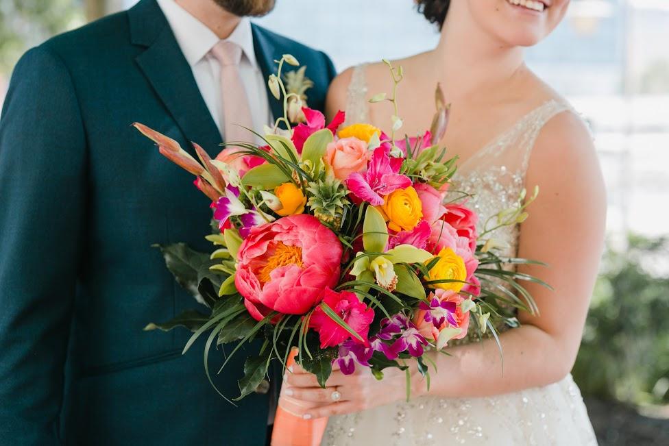 Simple Beach Wedding Bouquets