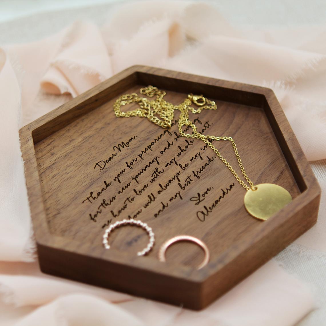 Family Necklace, Gift for New Mom, Gift for Wife from Husband, Wife Gift, Wife Birthday Gift, Sentimental Gifts, Sentimental Gift for Wife Gold w/